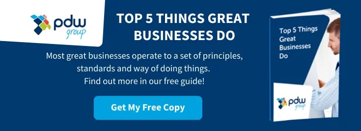 Things great businesses do