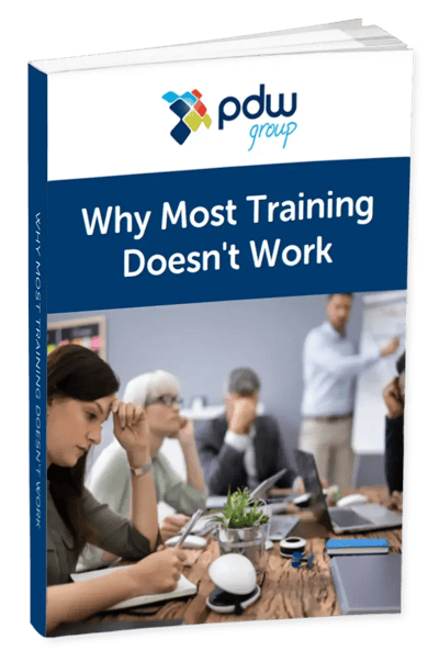 why most training doesn’t work cover