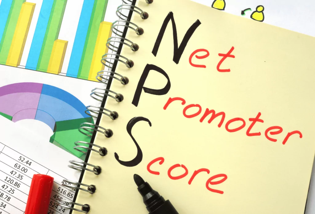 What does the net promoter score mean? 